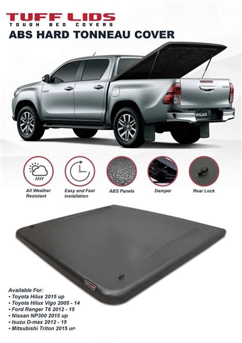 TOYOTA HILUX 2016 to 2025 TONNEAU COVER/BED COVER / PICK UP COVER ( Hilux accessories ) | Lazada PH