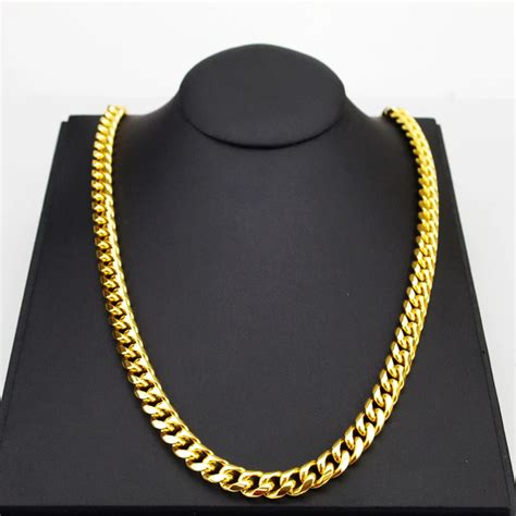 Big Gold Chain For Men : Ice Out Men Jewelry Big Weed Pendant Necklace Gold Cuban Chain for Men ...