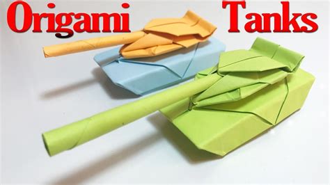 7+Easy Paper Tank Origami - Latindance