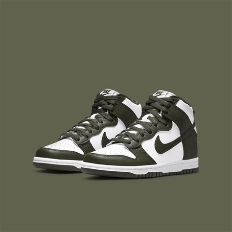 Nike Releases a Dunk High "Olive Green" | Grailify