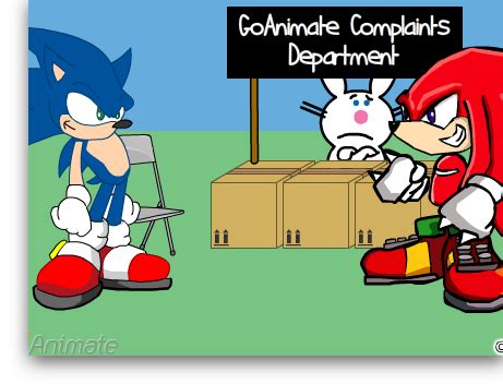 GoAnimate Complaints Dept. Basic - Sonic Edition