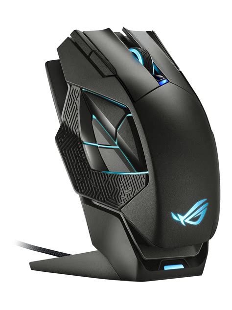 Buy ASUS ROG Spatha X Wireless Gaming Mouse (Magnetic Charging Stand, 12 Programmable Buttons ...