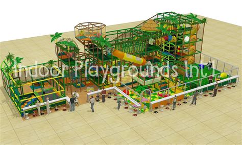 4 Level Jungle Themed Indoor Playground - Indoor Playgrounds International