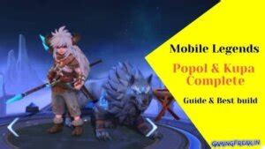 Mobile Legends Popol And Kupa Guide | Popol And Kopa Best Build 2022