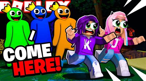 Rainbow Friends want to Play with Us! 🌈 | Roblox Acordes - Chordify