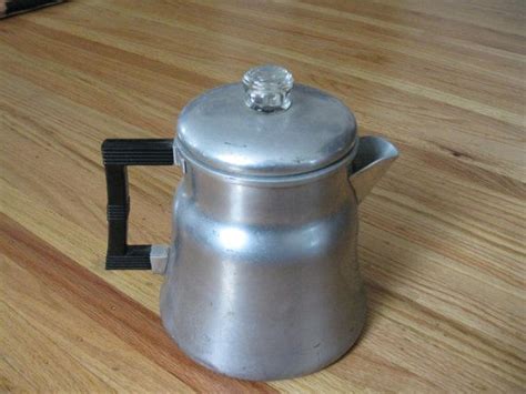 WEAREVER ALUMINUM COFFEE Pot #x-3008 | Aluminum coffee pot, Percolator coffee pot, Coffee pot