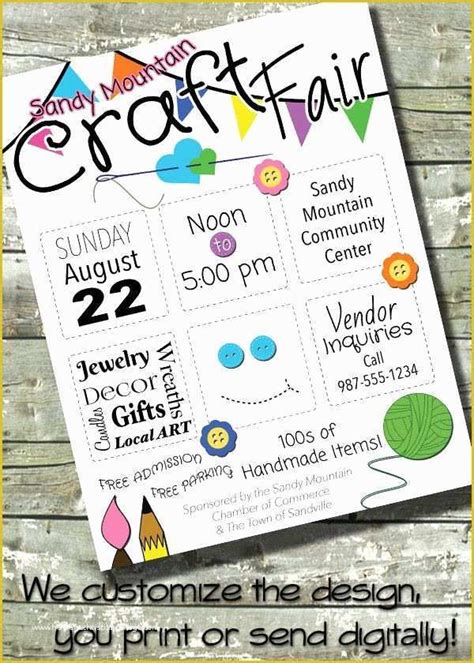 Craft Fair Flyer Template