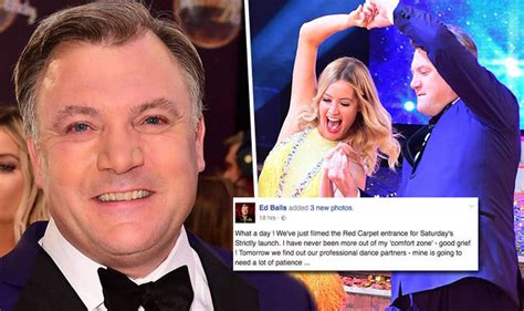 Strictly Come Dancing 2016: Ed Balls says partner will need 'patience ...