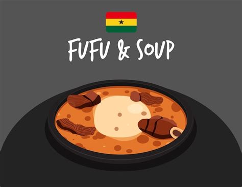 fufu soups - Clip Art Library