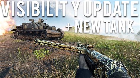 Battlefield 5 Visibility Update and NEW Tank - YouTube