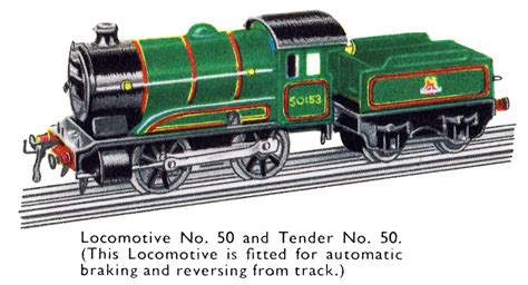 Hornby 501 loco, BR 50153 (Hornby Trains) - The Brighton Toy and Model Index