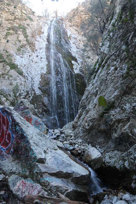 Bonita Falls - A Pretty Waterfall Spoiled by Graffiti