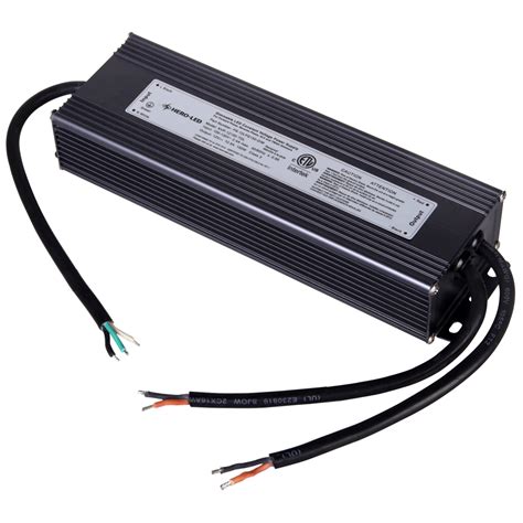 Dimmable LED Constant Voltage Power Supply - Dimmable LED Transformer - 12V DC, 12.5A, 150 Watts ...