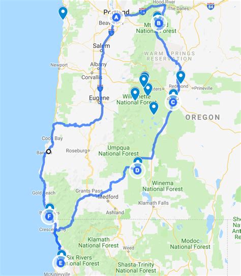 The Ultimate Oregon Road Trip Itinerary: In a Campervan - The Tiny ...