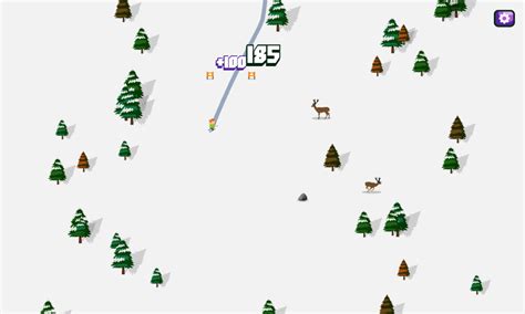 🕹️ Play Downhill Ski Game: Free Online Freestyle & Flag Trail Skiing ...