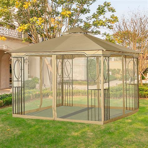 Sunjoy Universal 10 ft. x 10 ft. Gazebo Mosquito Netting | The Home Depot Canada