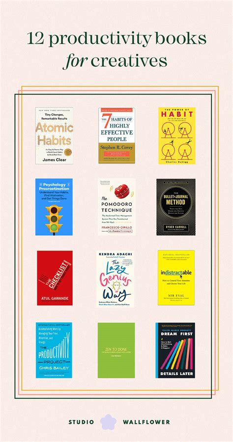 11 Productivity Books For Creatives | Best Books for Productivity