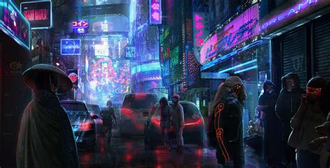 Cyberpunk City, Arte Cyberpunk, Futuristic City, Tokyo Art, Neo Tokyo, Concept Ships, Concept ...