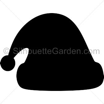 Santa Hat Silhouette - Free Clip Art, Printable, and Vector Downloads