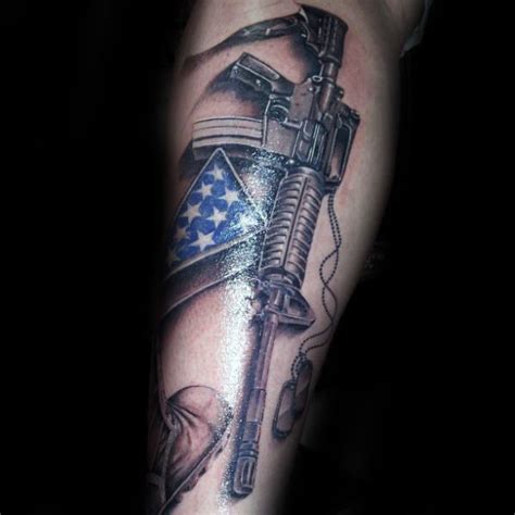 50 Fallen Soldier Tattoo Designs for Men [2023 Guide] | Soldier tattoo ...