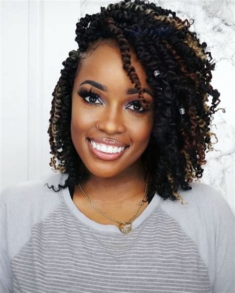 TOYOTRESS Tiana Passion Twist Hair - 10 inch 8 Packs Pre-Twisted Passion Twists, Pre-Looped ...