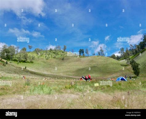 Mount Semeru Hiking Stock Photo - Alamy