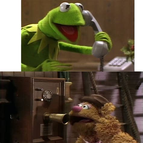 Kermit the Frog calls Fozzie Bear by MaxGoudiss on DeviantArt