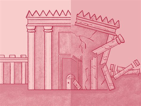 Destruction of the Temple by Liz Donovan on Dribbble