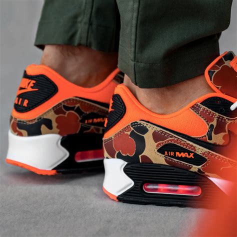 Nike Air Max 90 Duck Camo OrangeNike Air Max 90 Duck Camo Orange - OFour