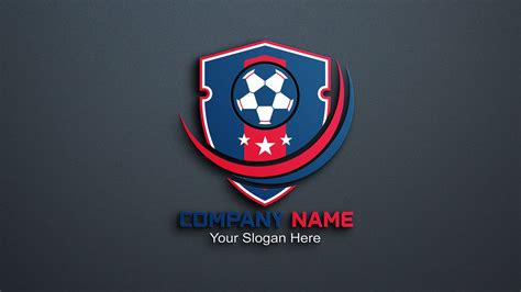 Sport Club Logo Design PSD – Digital Download Store