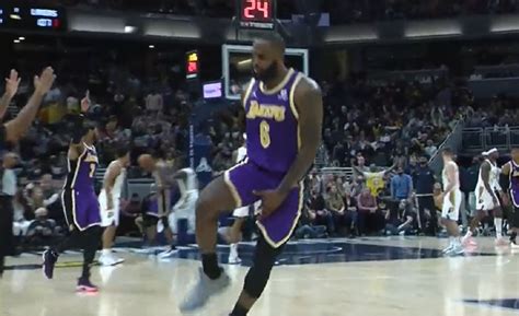 Video: LeBron James busts out 'big balls' celebration