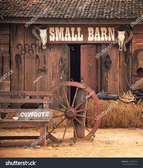 Western Style Cowboy Home Stock Photo 182022674 : Shutterstock