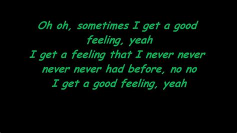 Flo Rida - Good Feeling Lyrics HD - YouTube