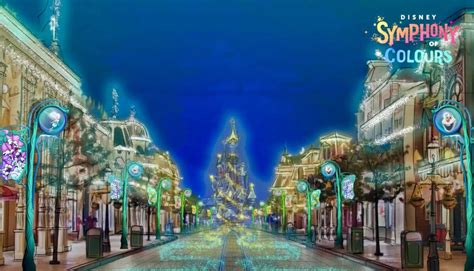 CONCEPT ART: Symphony of Colors at Disneyland Paris to Include New Main Street, U.S.A. Decor and ...