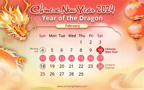 February 2024 Calendar Chinese New Year - Free Printable October 2024 ...