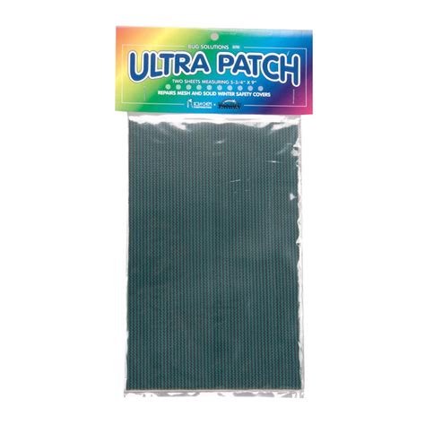 Ultra Patch Mesh & Solid Pool Cover Repair-2 Sheets-BP2