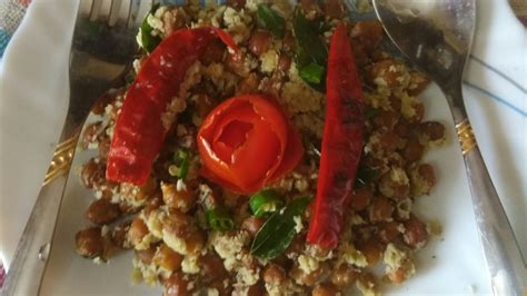 Kala chana sundal, Navratri snacks special - YouTube