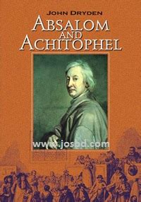 Absalom and Achitophel as a biblical allegory | John Dryden