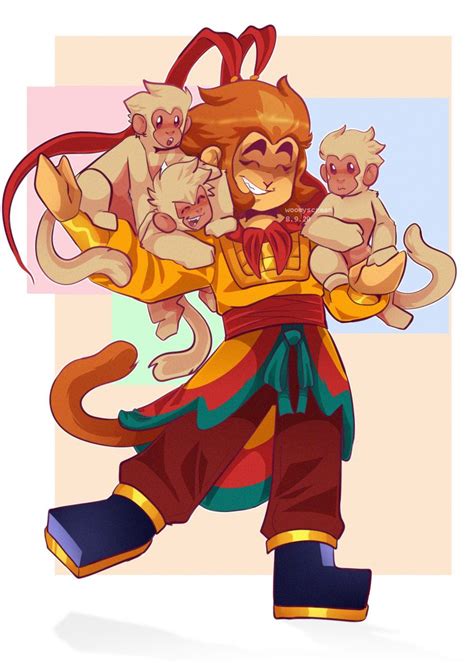 Pin by Ciber Red450 on Monkie Kid | Monkey king, Handsome monkey king, Rwby anime