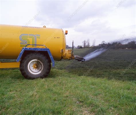 Sewage sludge disposal - Stock Image - E840/0323 - Science Photo Library