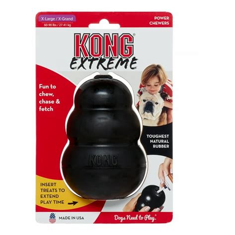 KONG Extreme Natural Rubber Dog Toy, Extra Large - Walmart.com - Walmart.com