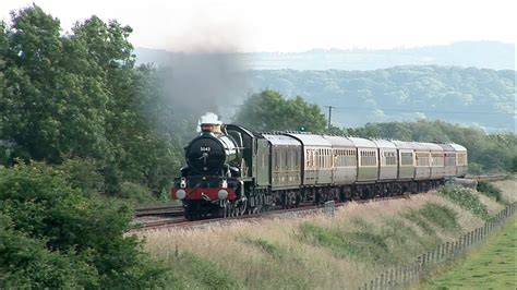 GWR Castle Class 4-6-0 5043 “Earl of Mount Edgcumbe” Mainline Steam Compilation - YouTube