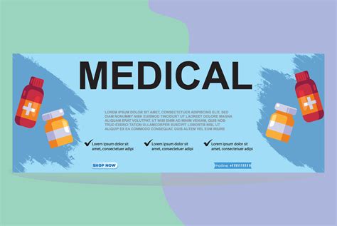 medical banner design template 36131930 Vector Art at Vecteezy