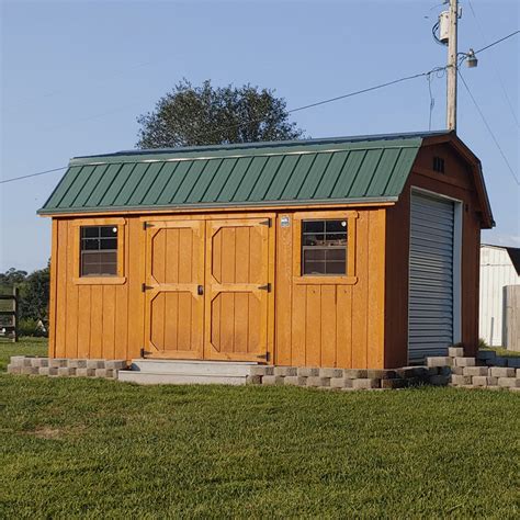 10 x 16 Wood Amish Shed • Bunce Buildings