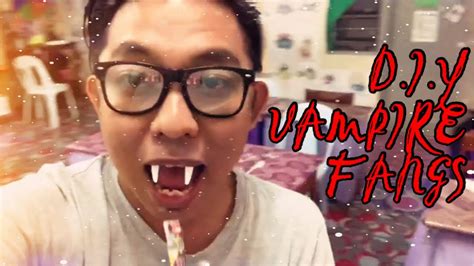 DIY Vampire Fangs - YouTube