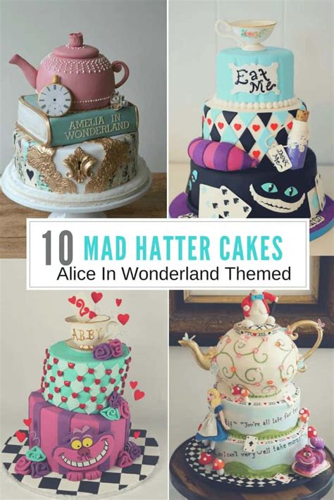 10 Mad Hatter Cake Ideas From Alice in Wonderland · The Inspiration Edit