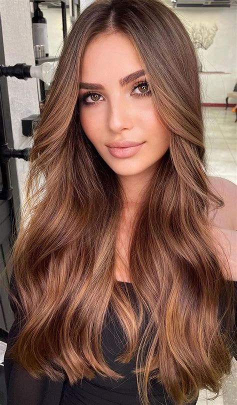 27 Caramel Hair Color Ideas : Chestnut Caramel Hair Color