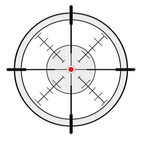 Clipart Of Crosshairs