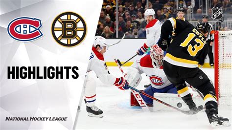 NHL Highlights | Canadiens @ Bruins 12/01/19 - YouTube