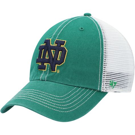 Men's '47 Green Notre Dame Fighting Irish Trawler Trucker Snapback Hat